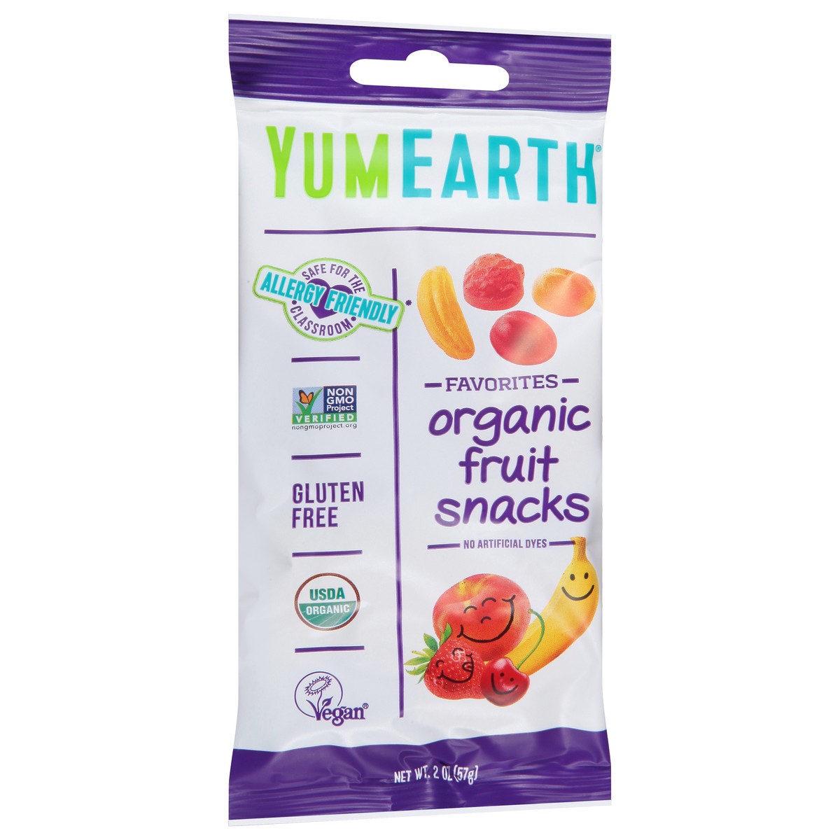 slide 5 of 12, YumEarth Organic Favorites Fruit Snacks 2 oz, 2 oz