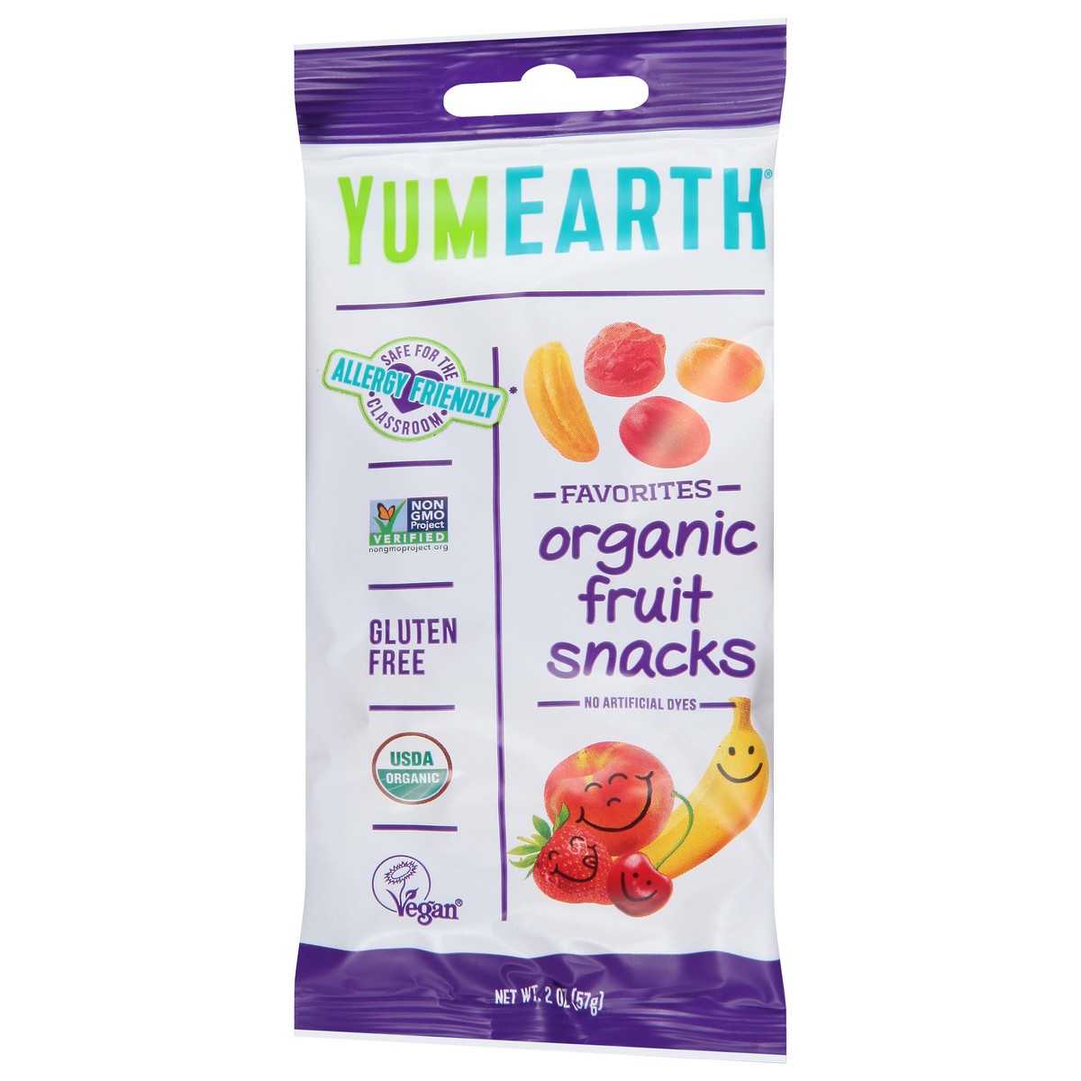 slide 10 of 12, YumEarth Organic Favorites Fruit Snacks 2 oz, 2 oz