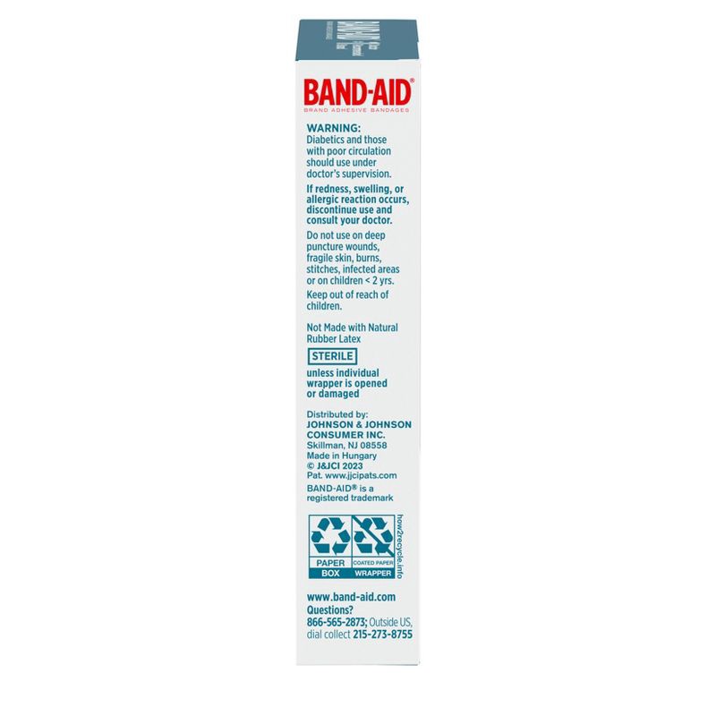 slide 6 of 7, Band-Aid Brand Hydro Seal Large All Purpose Adhesive Bandages- 6ct, 6 ct