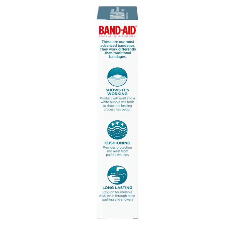 slide 7 of 7, Band-Aid Brand Hydro Seal Large All Purpose Adhesive Bandages- 6ct, 6 ct