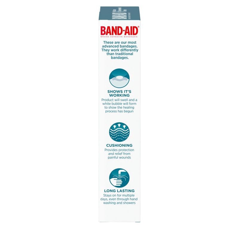 slide 7 of 7, Band-Aid Brand Hydro Seal Adhesive Bandages for Heel Blisters - 6ct, 6 ct