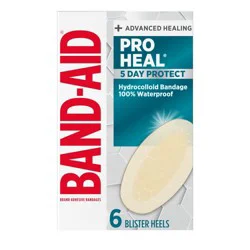 Band-Aid Brand Hydro Seal Adhesive Bandages for Heel Blisters - 6ct