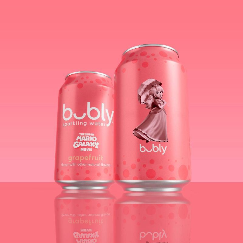 slide 5 of 6, bubly Grapefruit Sparkling Water - 8pk/12 fl oz Cans, 8 ct; 12 fl oz