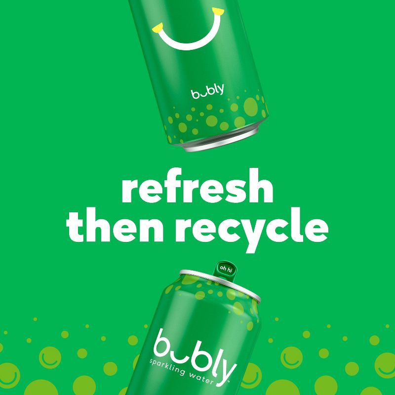 slide 3 of 7, bubly Lime Sparkling Water - 8pk/12 fl oz Cans, 8 ct; 12 fl oz