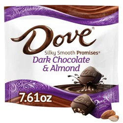 Dove Chocolate Dove Promises Dark Chocolate Almond Candy - 7.61oz