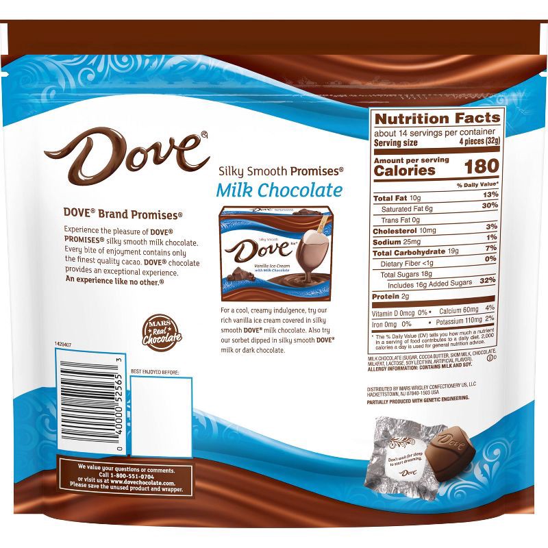 Dove Chocolate Dove Promises Milk Chocolate Candies - 15.8oz 15.8 oz ...