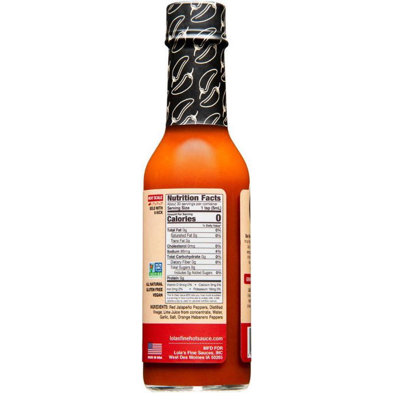 slide 3 of 7, Lola's Fine Hot Sauce Original - 5 fl oz, 5 fl oz