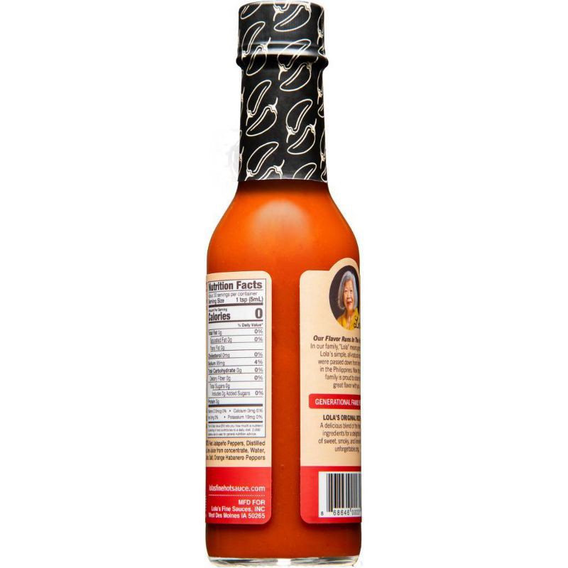 slide 6 of 7, Lola's Fine Hot Sauce Original - 5 fl oz, 5 fl oz