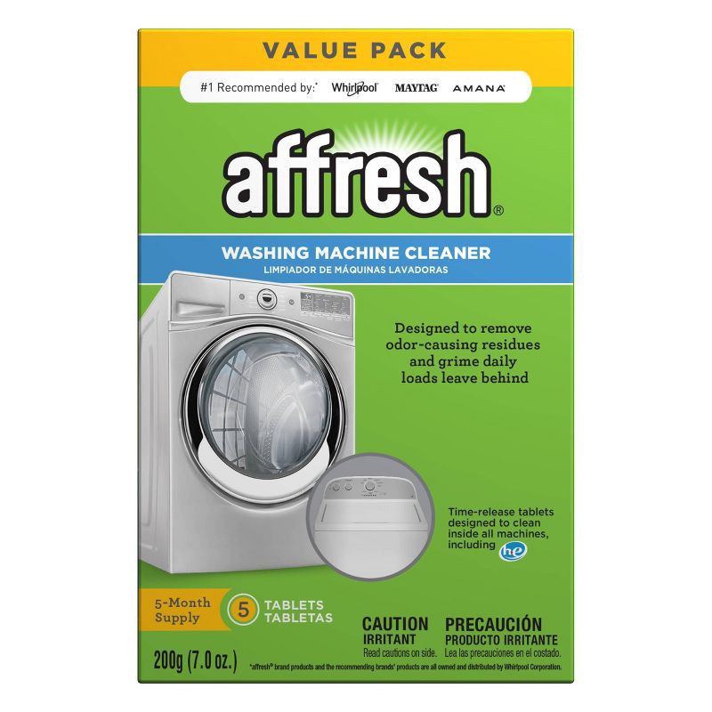 slide 1 of 4, Affresh Washing Machine Cleaner - 5ct, 5 ct