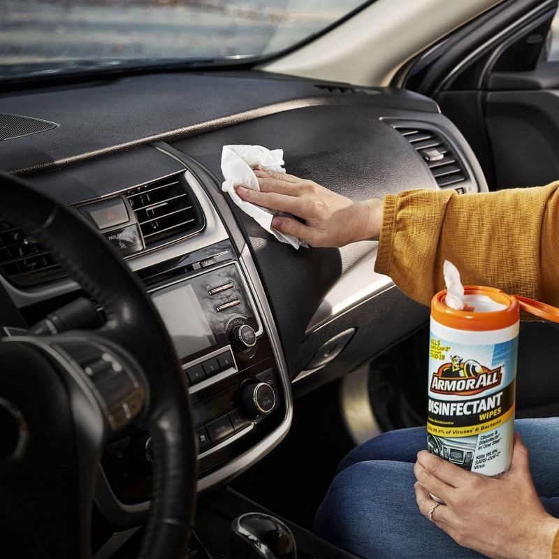 slide 2 of 5, Armor All 30ct Disinfectant Wipes, 30 ct