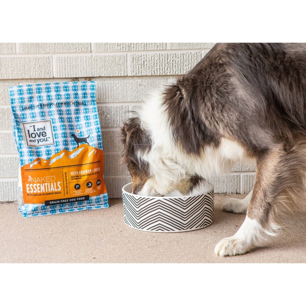 slide 6 of 6, I and Love and You Naked Essentials Grain Free with Chicken & Duck Holistic Dry Dog Food - 4lbs, 4 lb