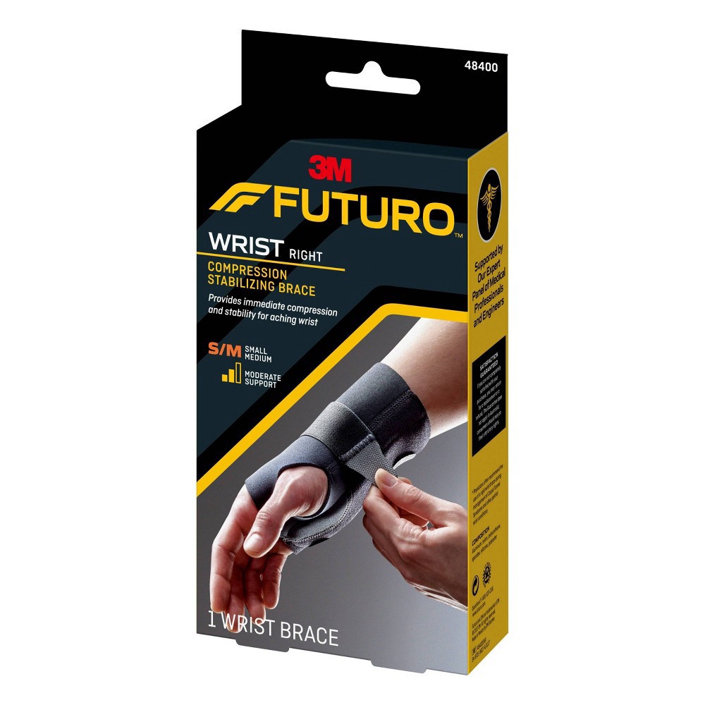 FUTURO Compression Stabilizing Wrist Brace, Right Hand, S/M 1 ct | Shipt