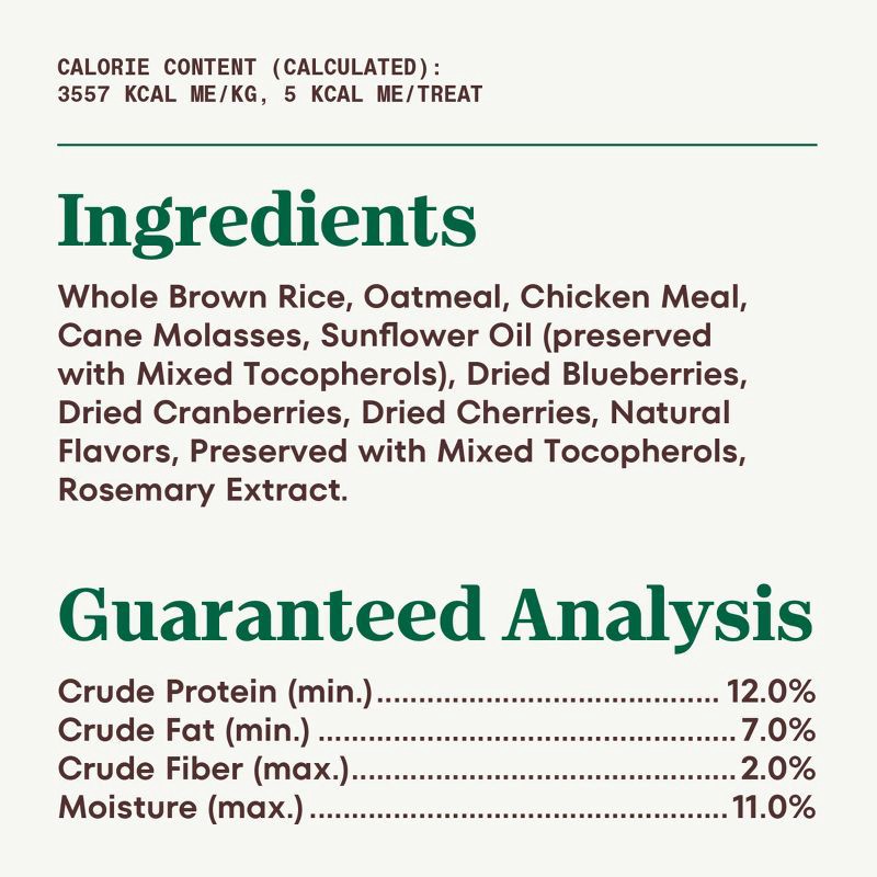 slide 7 of 11, Nutro Mixed Berries Flavor Adult Dog Treats - 10oz, 10 oz