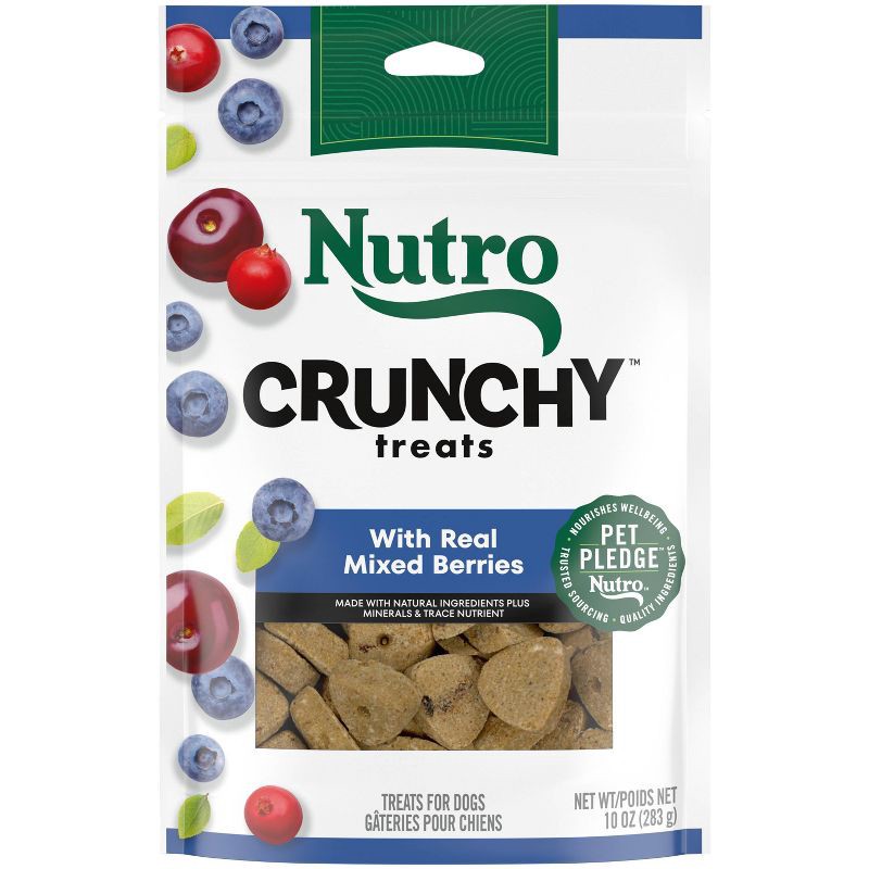 slide 1 of 13, Nutro Crunchy Dog Treats with Blueberry, Cranberry and Fruits - 10oz, 10 oz