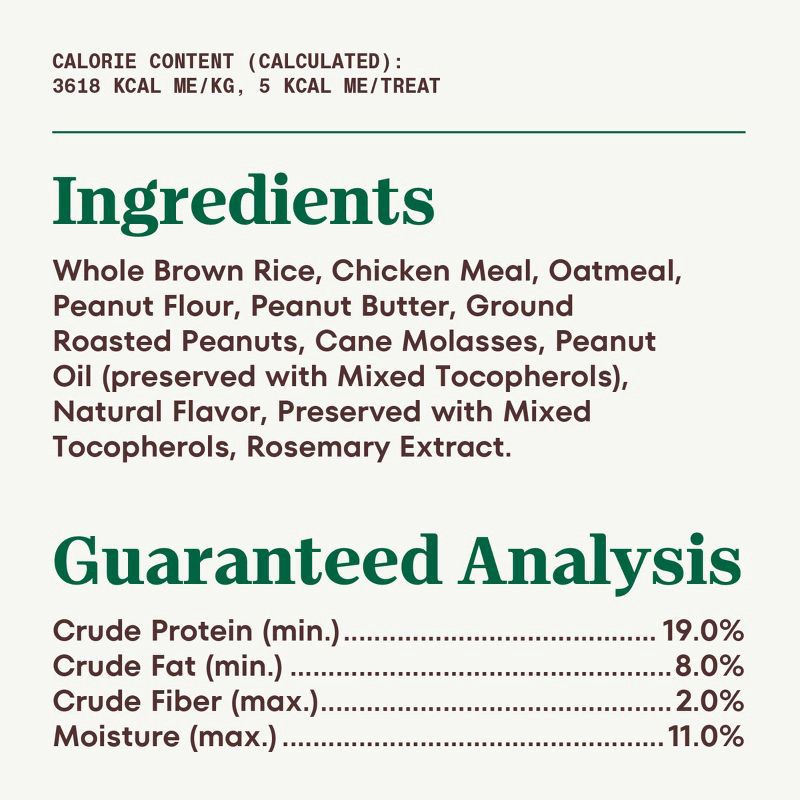 slide 7 of 12, Nutro Peanut Butter Flavor Adult Dog Flavor Crunchy Treats - 10oz, 10 oz