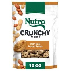 Nutro Peanut Butter Flavor Adult Dog Flavor Crunchy Treats - 10oz