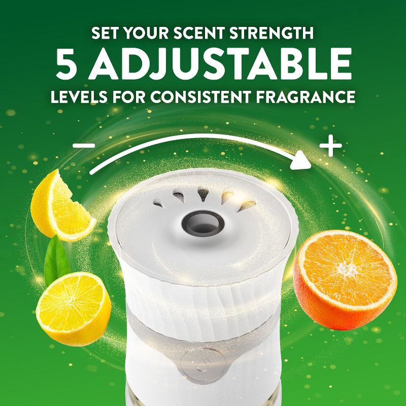 slide 7 of 9, Air Wick Scented Oil Pure Sparkling Air Freshener Refill - Citrus - 1.34 fl oz/2pk, 2 ct; 1.34 fl oz