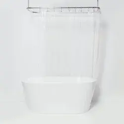 1pk PEVA Medium Weight Shower Liner Clear - Made By Design™