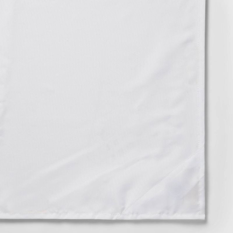 slide 4 of 4, Fabric Medium Weight Shower Liner White - Made By Design, 1 ct