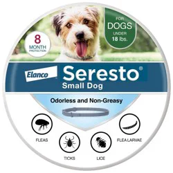 Seresto Flea & Tick Dog Insect Prevention Collar - S