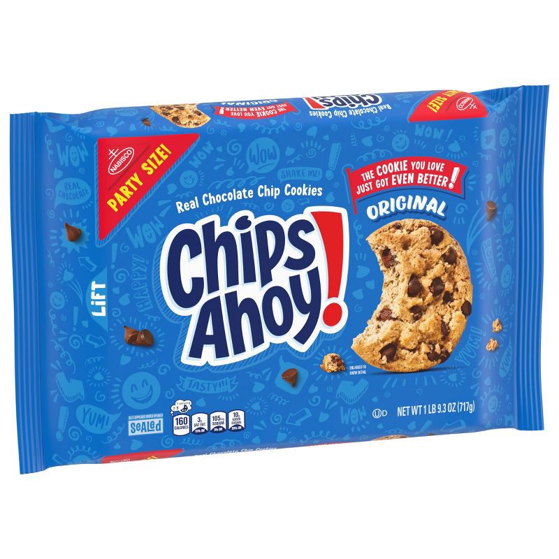 slide 6 of 15, Chips Ahoy! Original Real Chocolate Chip Cookies - 25.3oz, 25.3 oz