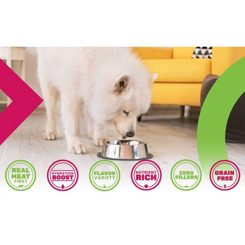 slide 4 of 7, I and Love and You Multipack Beef Booyah Stew & Moo Moo Venison Stew Wet Dog Food - 78oz/6pk, 78 oz, 6 ct