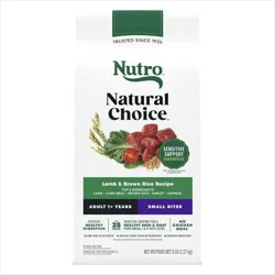 Nutro Natural Choice Lamb, Vegetable and Rice Flavor Small Bites Adult Dry Dog Food - 5lbs
