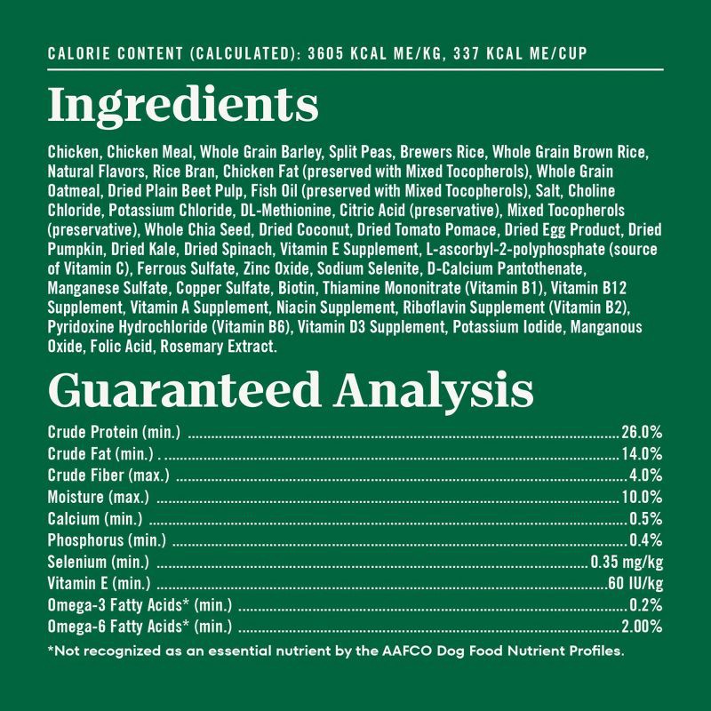 slide 8 of 18, Nutro Natural Choice Chicken, Vegetable and Rice Flavor Senior Dry Dog Food - 5lbs, 5 lb