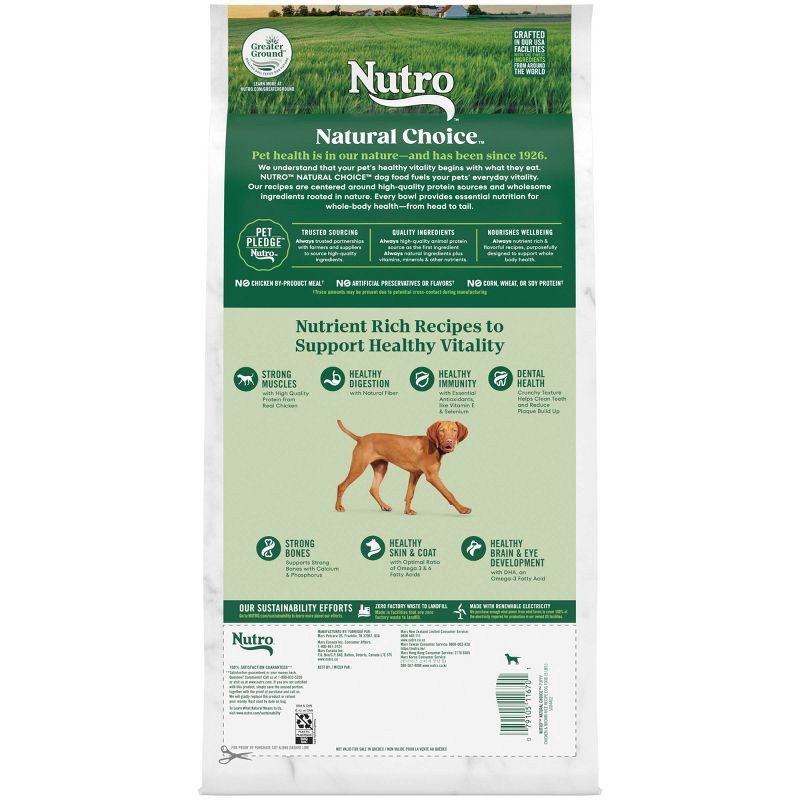 slide 2 of 13, Nutro NATURAL CHOICE Puppy Chicken & Brown Rice Recipe Dry Dog Food - 5lbs, 5 lb