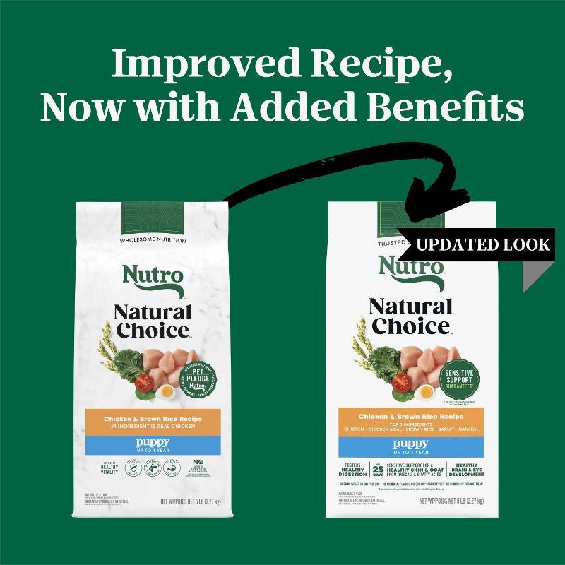 slide 3 of 17, Nutro Natural Choice Chicken, Vegetable and Rice Flavor Puppy Dry Dog Food - 5lbs, 5 lb