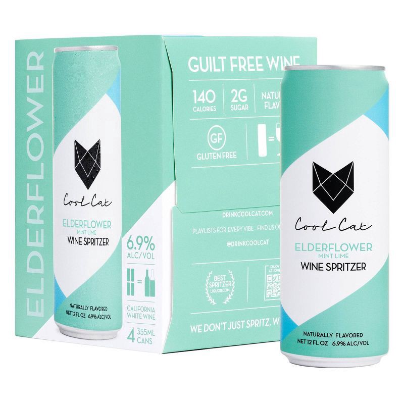 slide 5 of 7, Cool Cat Original Spritzer 4 Pack, 4 ct