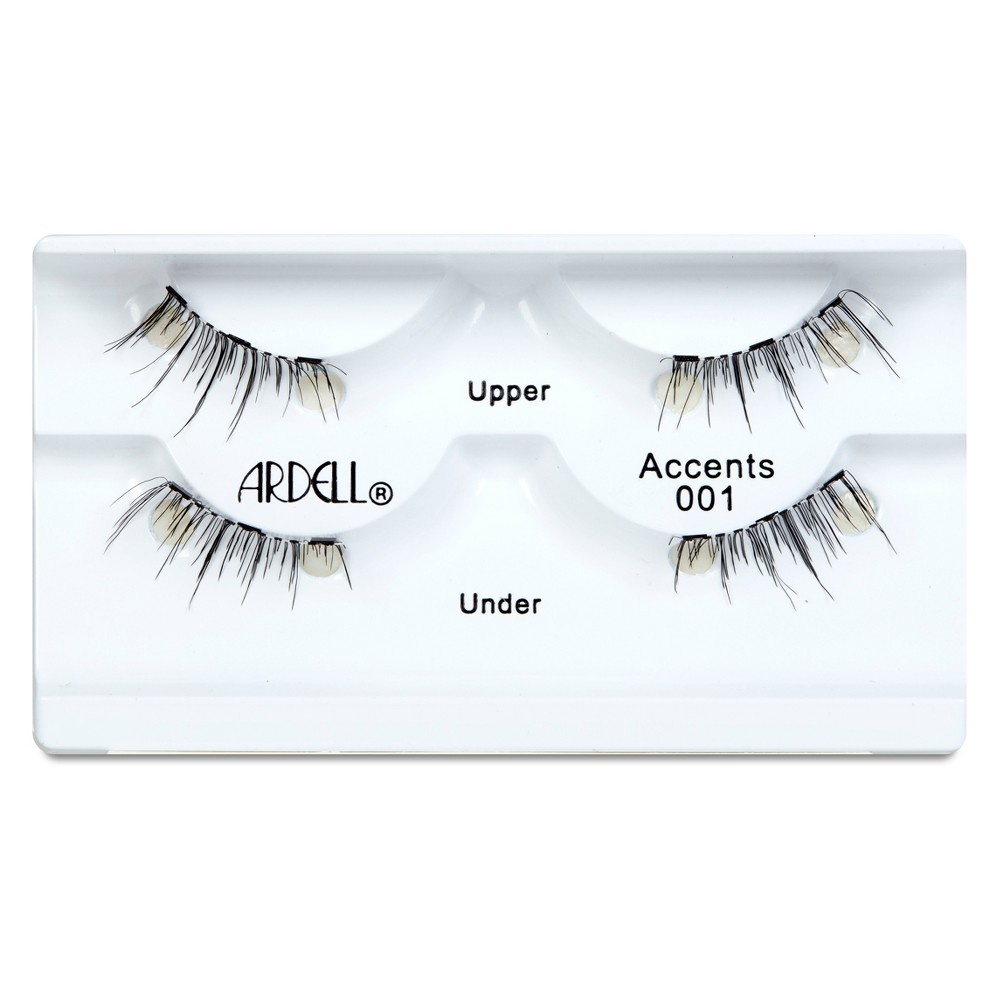 slide 3 of 5, Ardell Accent 001 Magnetic Eyelashes Black - 1pr, 1 ct