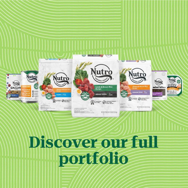 slide 9 of 11, Nutro Grain Free Bites In Gravy Puppy Wet Dog Food Tender Chicken, Sweet Potato & Pea Recipe - 3.5oz, 3.5 oz