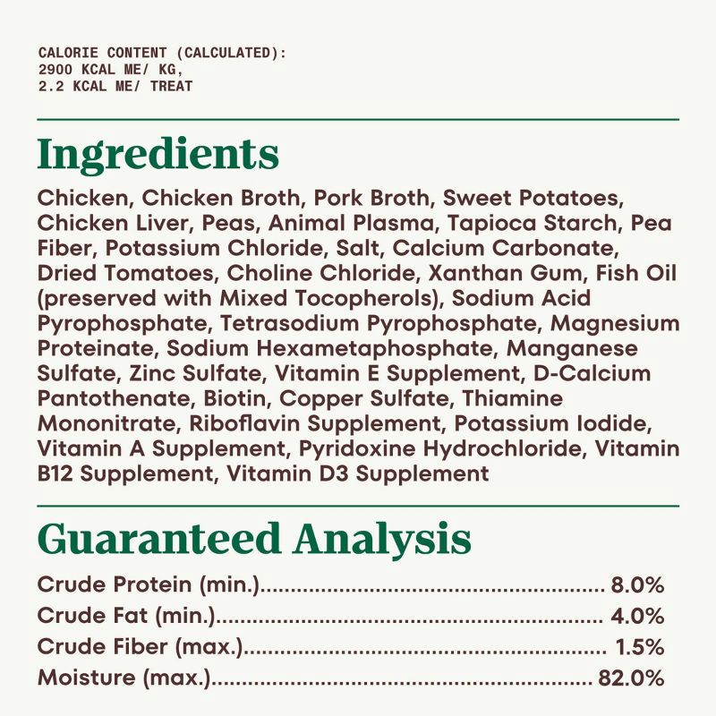 slide 10 of 11, Nutro Grain Free Bites In Gravy Puppy Wet Dog Food Tender Chicken, Sweet Potato & Pea Recipe - 3.5oz, 3.5 oz