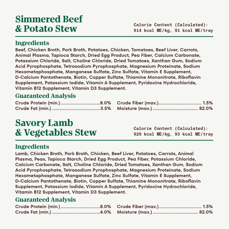 slide 8 of 14, Nutro Natural Choice Grain Free Cuts in Chicken, Lamb, Potato, Vegetable, Beef and Gravy Flavor Adult Wet Dog Food - 3.5oz/12ct, 12 ct; 3.5 oz