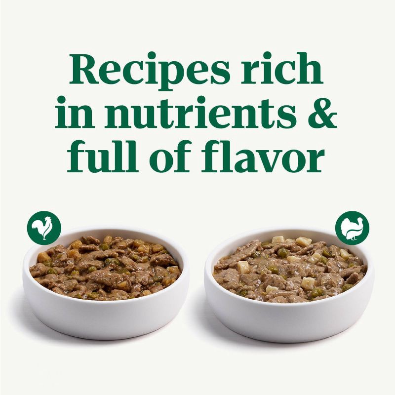 slide 3 of 15, Nutro Natural Choice Grain Free Cuts in Sweet Potato, Chicken, Potato, Turkey, Pea and Gravy Flavor Adult Wet Dog Food - 3.5oz/12ct, 12 ct; 3.5 oz