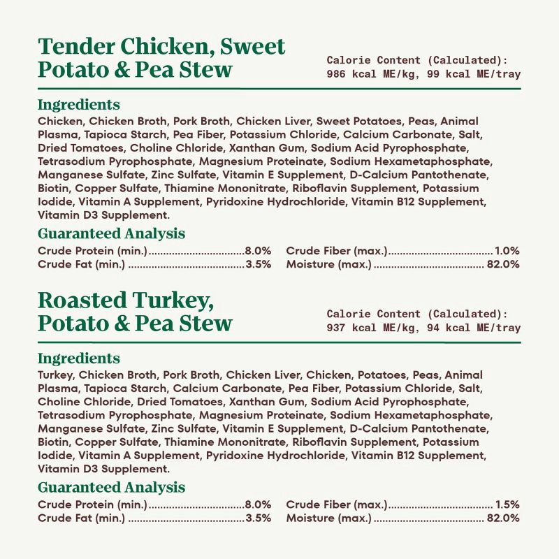 slide 8 of 15, Nutro Natural Choice Grain Free Cuts in Sweet Potato, Chicken, Potato, Turkey, Pea and Gravy Flavor Adult Wet Dog Food - 3.5oz/12ct, 12 ct; 3.5 oz