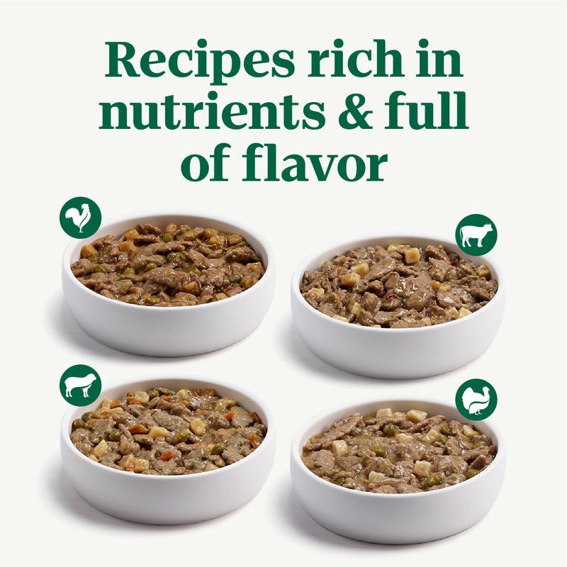 slide 3 of 14, Nutro Natural Choice Cuts In Gravy Chicken, Beef, Turkey and Lamb Flavor Variety Pack Wet Dog Food - 5.29lbs/24ct, 5.29 lb, 24 ct