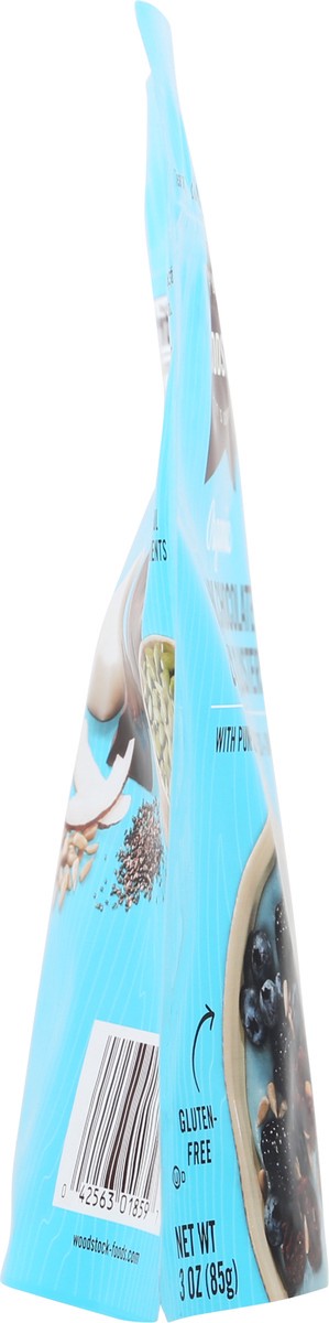 slide 10 of 12, Woodstock Organic Dark Chocolate Coconut Clusters 3 oz, 3 oz