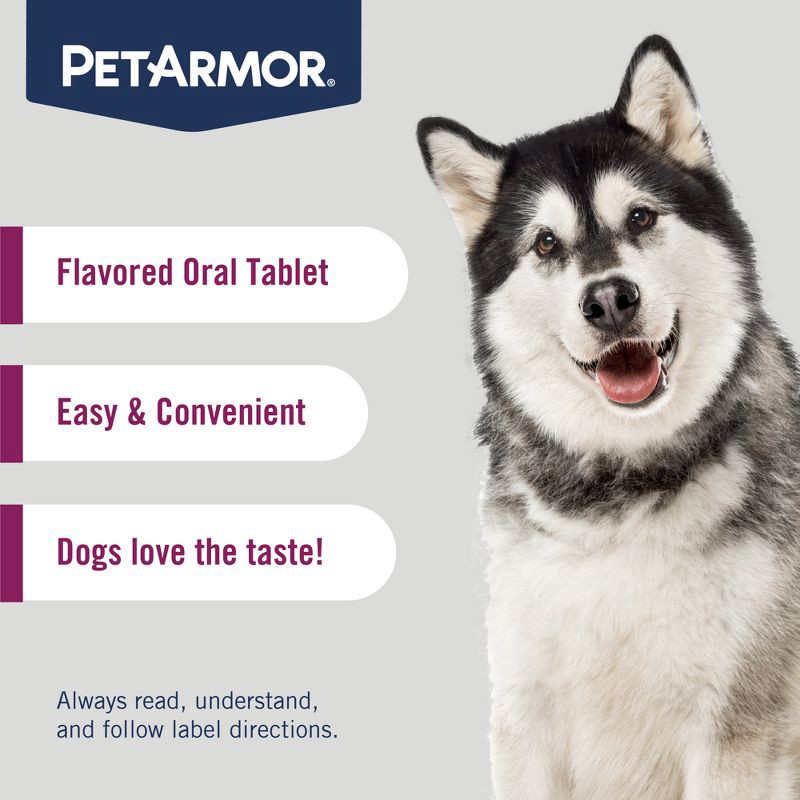 slide 4 of 7, PetArmor 7-Way Deworm Dog Insect Treatment for Dogs - Above 25lbs - 2ct, 25 lb, 2 ct