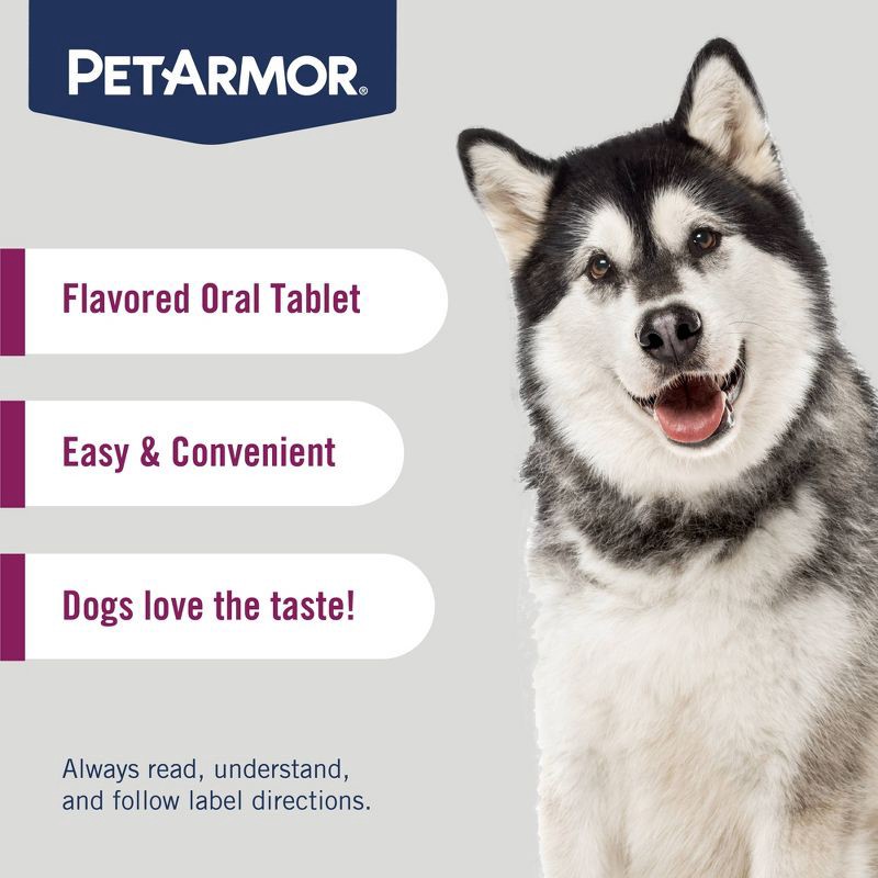 slide 7 of 7, PetArmor 7-Way Deworm Dog Insect Treatment for Dogs - Above 25lbs - 2ct, 25 lb, 2 ct