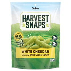 Harvest Snaps White Cheddar Baked Green Pea Snacks - 3oz: Certified Gluten-Free