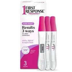 First Response Triple Check Pregnancy Test - 3ct