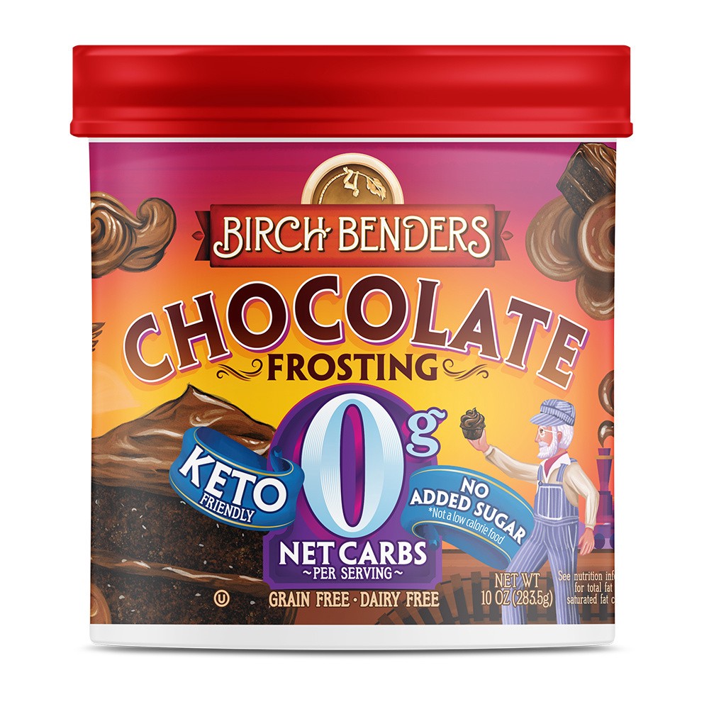 slide 1 of 13, Birch Benders Keto Chocolate Frosting, 10oz, 10 oz