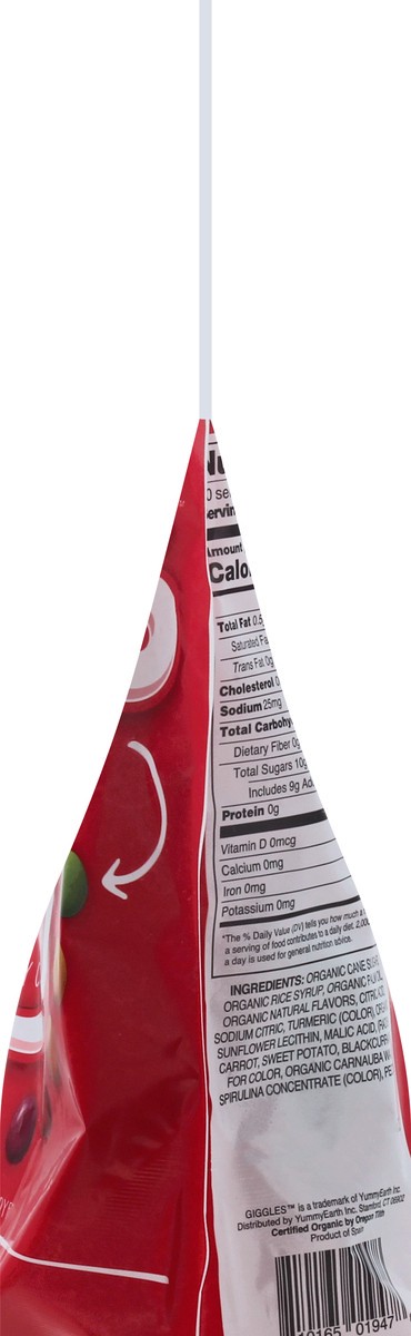 slide 8 of 9, YumEarth Giggles Organic Chewy Candy Bites 10 ea, 10 ct