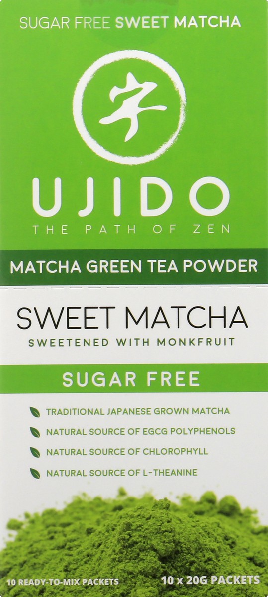 slide 6 of 9, Ujido Green Tea Powder 10 ea, 10 ct