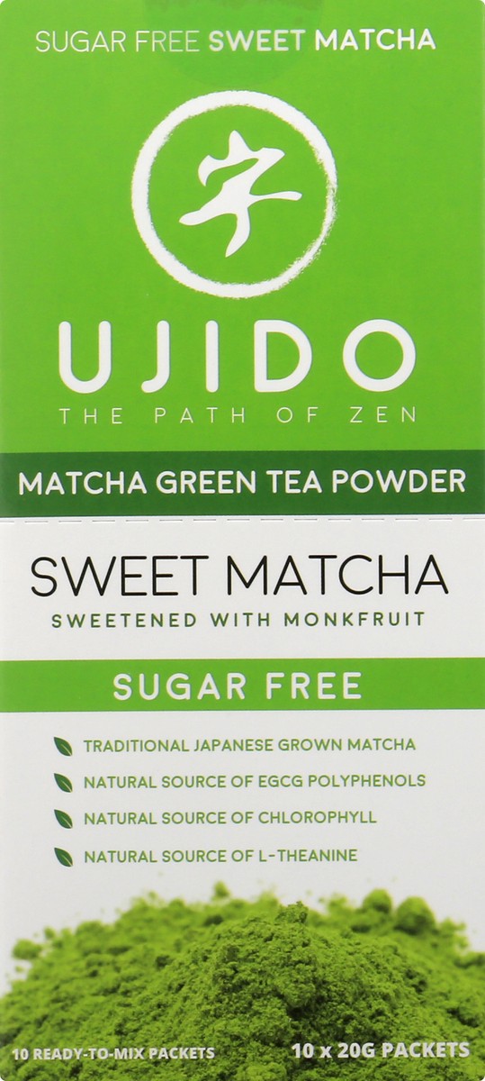 slide 1 of 9, Ujido Green Tea Powder - 10 ct, 10 ct