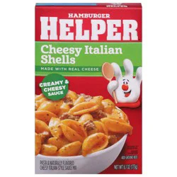 Hamburger Helper Cheesy Italian Shells Pasta & Sauce Mix 6.1 oz