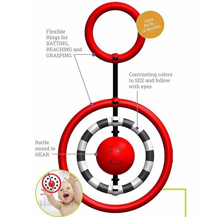 slide 2 of 11, SmartNoggin NogginRings Reaching & Grasping Rings, 1 ct