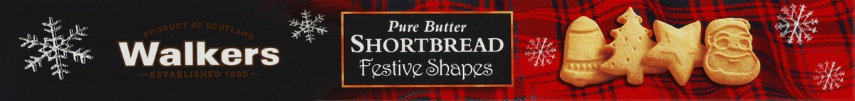 slide 2 of 5, Walker's Pure Butter Festive Shapes Shortbread, 6.2 oz